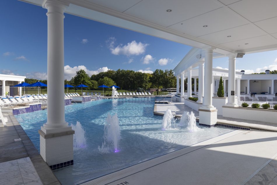 Commercial pool construction