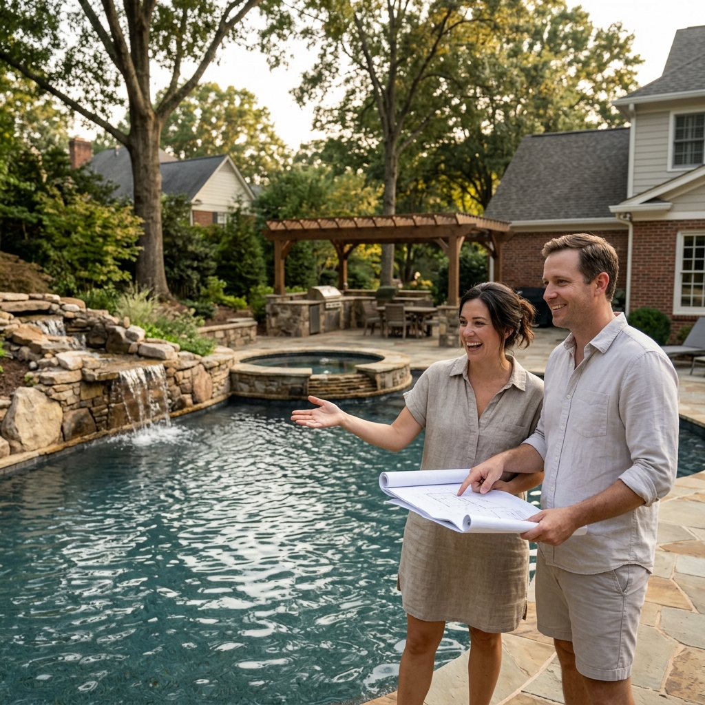 Custom Pool Designers in Charlotte: Build Your Perfect Backyard Oasis