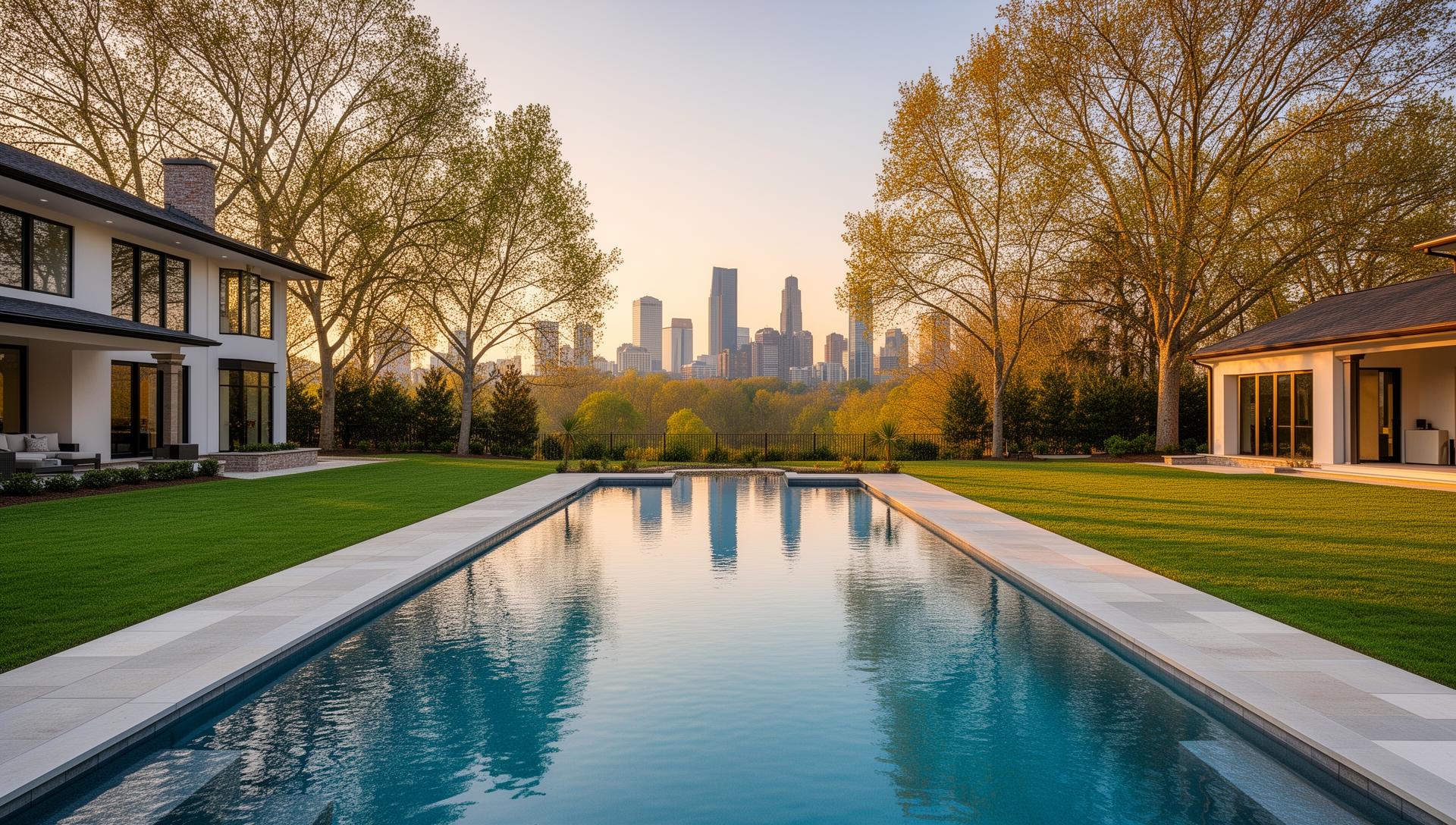 Pool construction in Charlotte, North Carolina