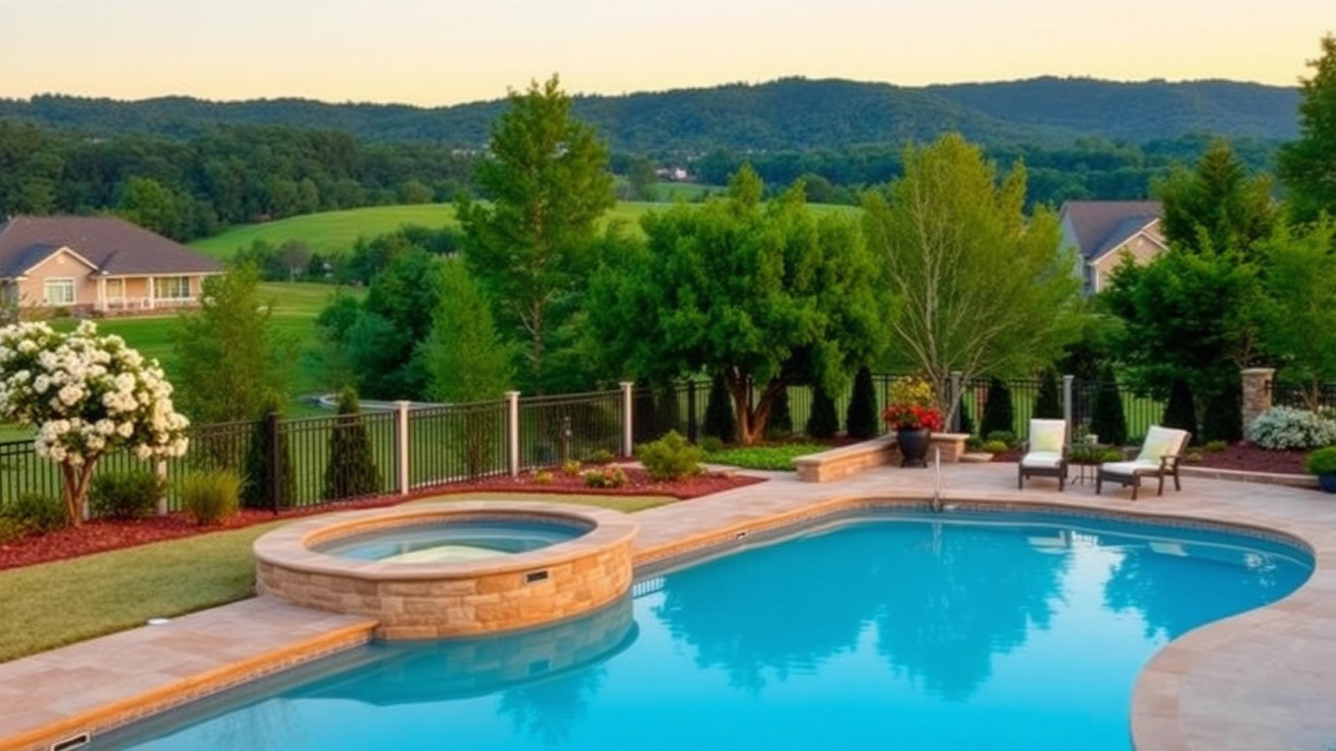 Residential Swimming Pools in Concord, North Carolina